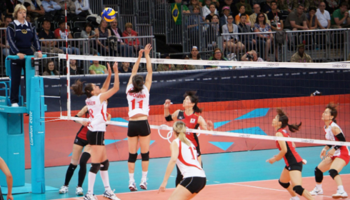 volleyball court flooring