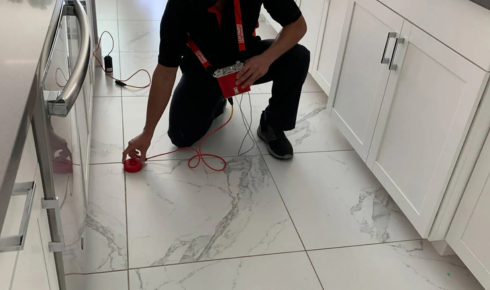 plumbing service request