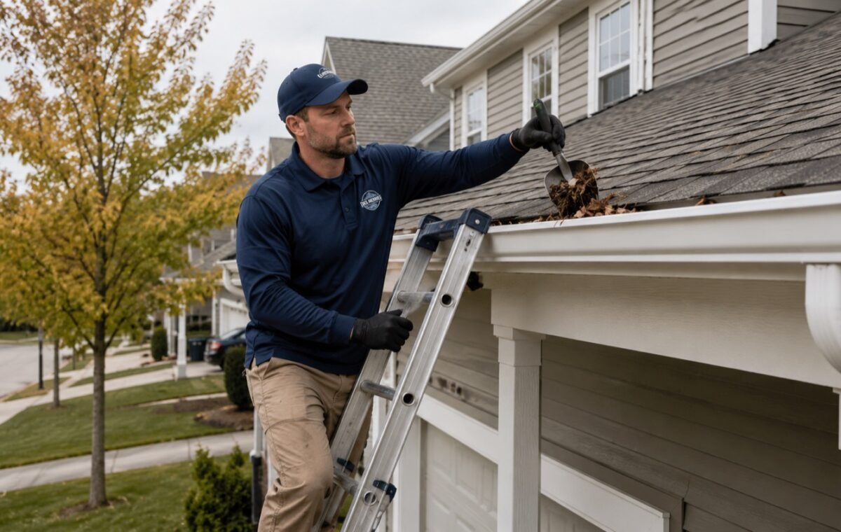 gutter installation in Iowa City