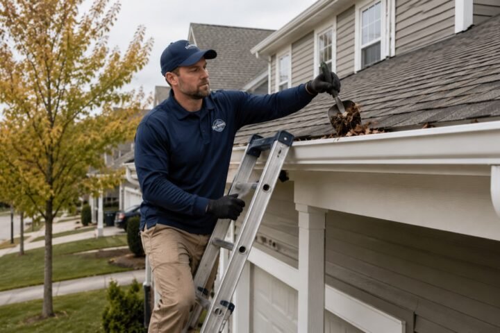 gutter installation in Iowa City